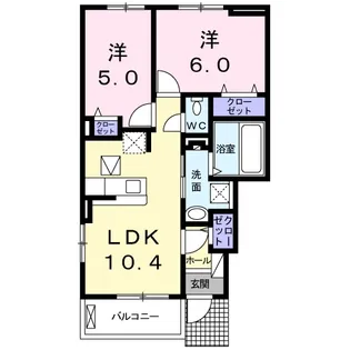 MOSP Ⅱ【1階】の間取り