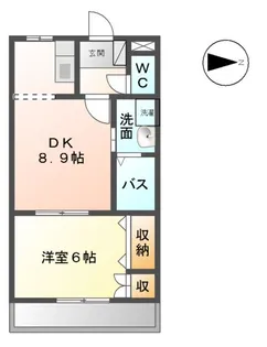 ムーンレインボー【2階】の間取り