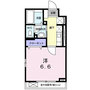 フォーシーズン東武練馬【4階】の間取り