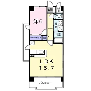 サングリアル【2階】の間取り