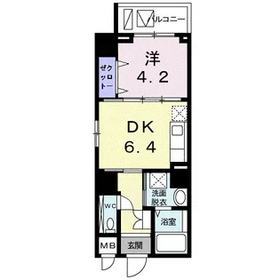 フルール両国【5階】の間取り