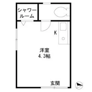コンフォートII【1階】の間取り