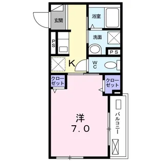 パークハイム常盤台【2階】の間取り