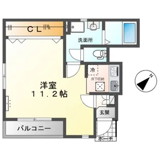 GUN’s House【1階】の間取り