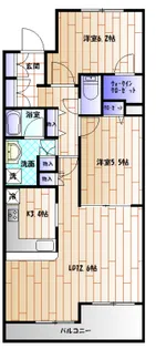 日神パレステージ小田急相模原フロント【9階】の間取り