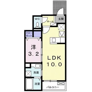 マーベラスKⅡ【1階】の間取り