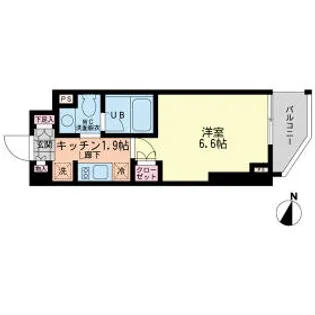 エスティメゾン哲学堂【8階】の間取り