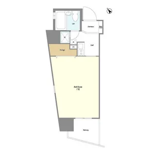 ミリアレジデンス御茶ノ水【14階】の間取り