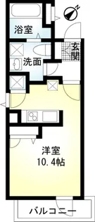 casa la costa【3階】の間取り