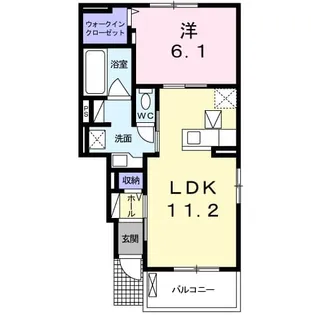 トーゴY【1階】の間取り