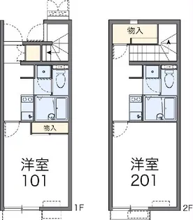 レオネクストエクセルⅢ【103号室】の間取り