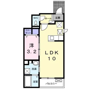 サンライズM【1階】の間取り