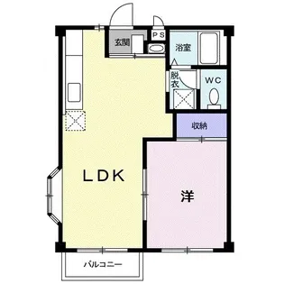 美宝 3【2階】の間取り