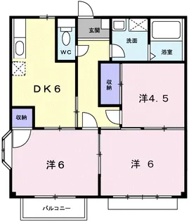 エリール 岡本 11号【2階】の間取り