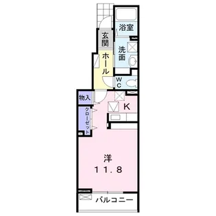ラスターポイントⅥ【1階】の間取り