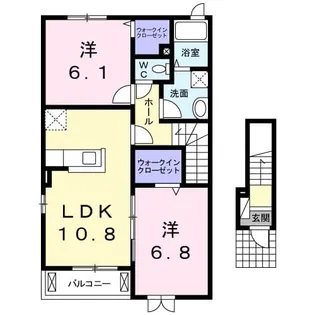 レオーネ【2階】の間取り