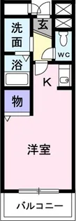 イースト・パル【3階】の間取り