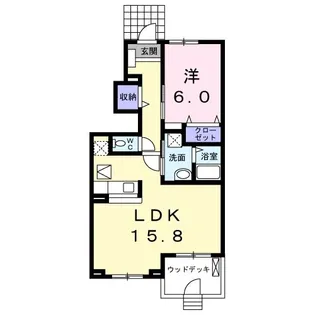ブランシェ ノーブル【1階】の間取り