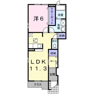 メゾンド・S【1階】の間取り