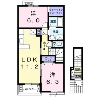 KOKOの家【2階】の間取り