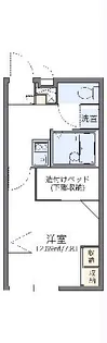 レオパレスアメニティ【210号室】の間取り