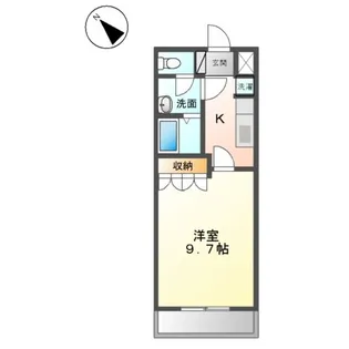 メリーベル【2階】の間取り