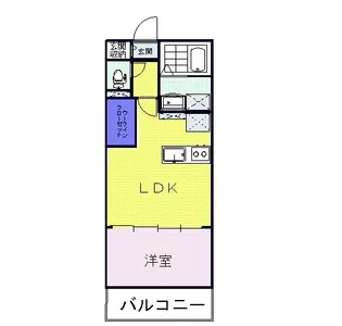 プリムローズ【1階】の間取り