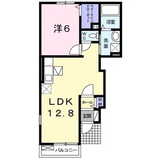 モンブラン【1階】の間取り