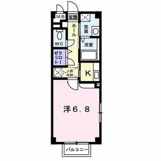 アルバカーサ【1階】の間取り