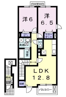 ジェルメ【2階】の間取り