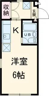 エステート ベルウッド【2階】の間取り