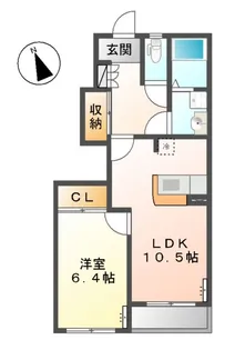 beaming【1階】の間取り