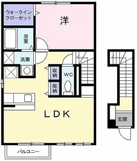 ミントハウス【2階】の間取り