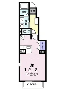 ソレイユ・光【1階】の間取り