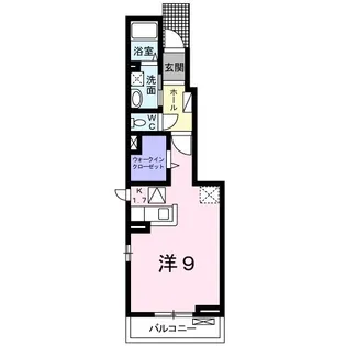 ノーブル レジデンス【1階】の間取り