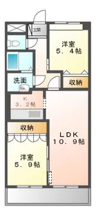 X-STAGE(エクステージ)【3階】の間取り