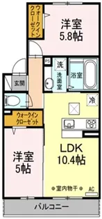 GRAND ARBRE【1階】の間取り