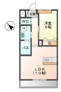 サン ハーレ【1階】の間取り
