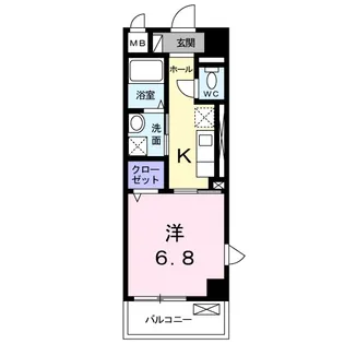 Sun Street【2階】の間取り