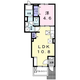 Abundance【1階】の間取り