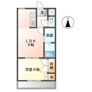 プロニティハイム【2階】の間取り