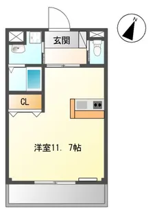 ZAOヒルズ【2階】の間取り