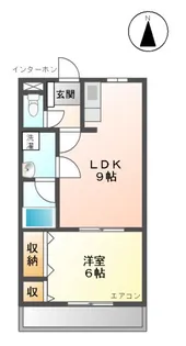 アムールハウス【1階】の間取り