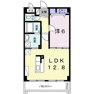 フォーレスト カーサ【2階】の間取り
