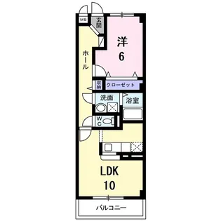アエリア八条【3階】の間取り