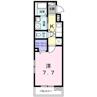 Bonheur【1階】の間取り