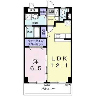 サンリット CHOU【3階】の間取り