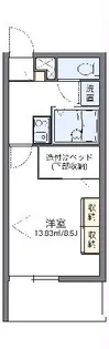 レオパレス壺屋【3階】の間取り