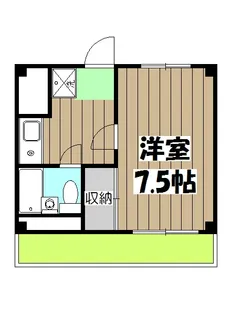 アムールエステート篠【305号室】の間取り