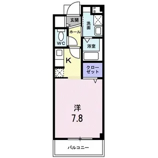 ファインズ コート【2階】の間取り